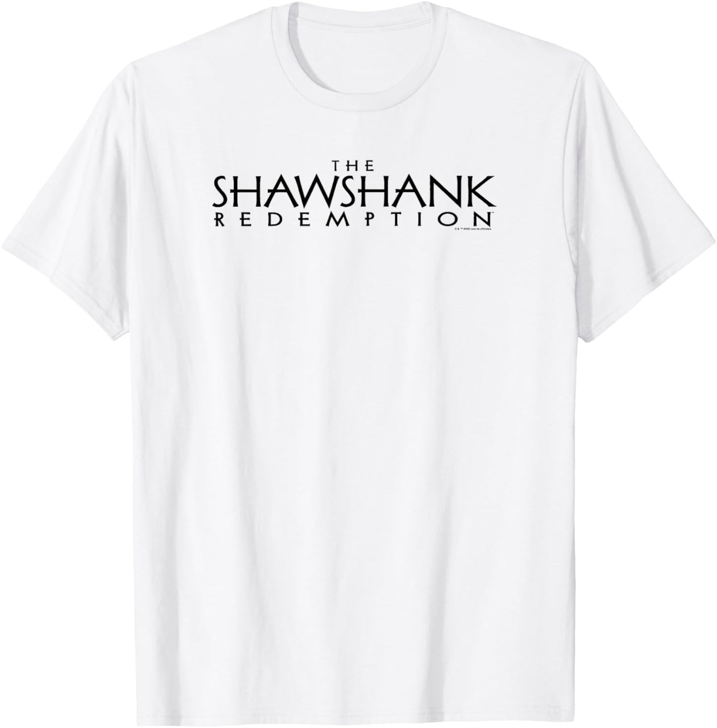 WB100 The Shawshank Redemption Vintage Movie Logo T-Shirt - T-Shirt | White