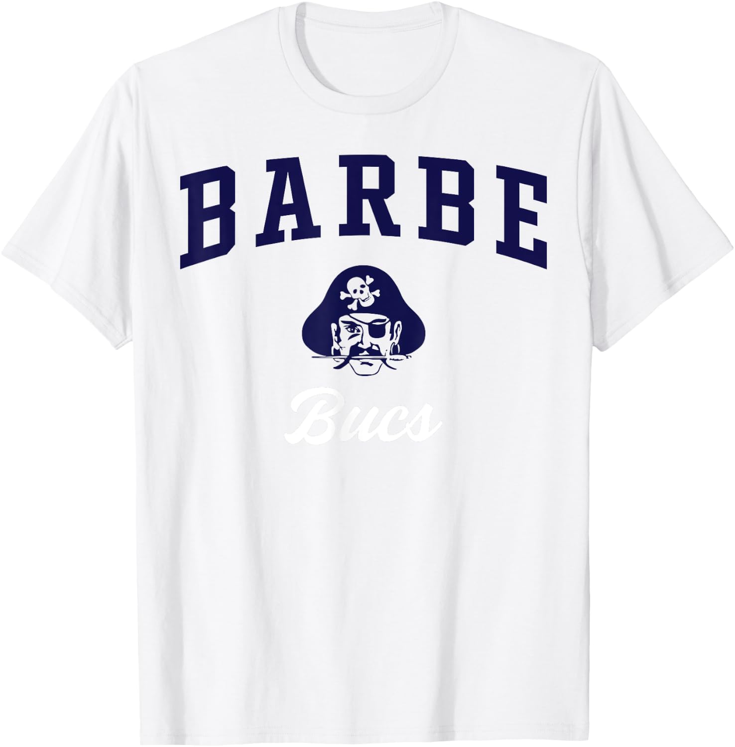 Barbe High School Bucs C3 T-Shirt - T-Shirt | White
