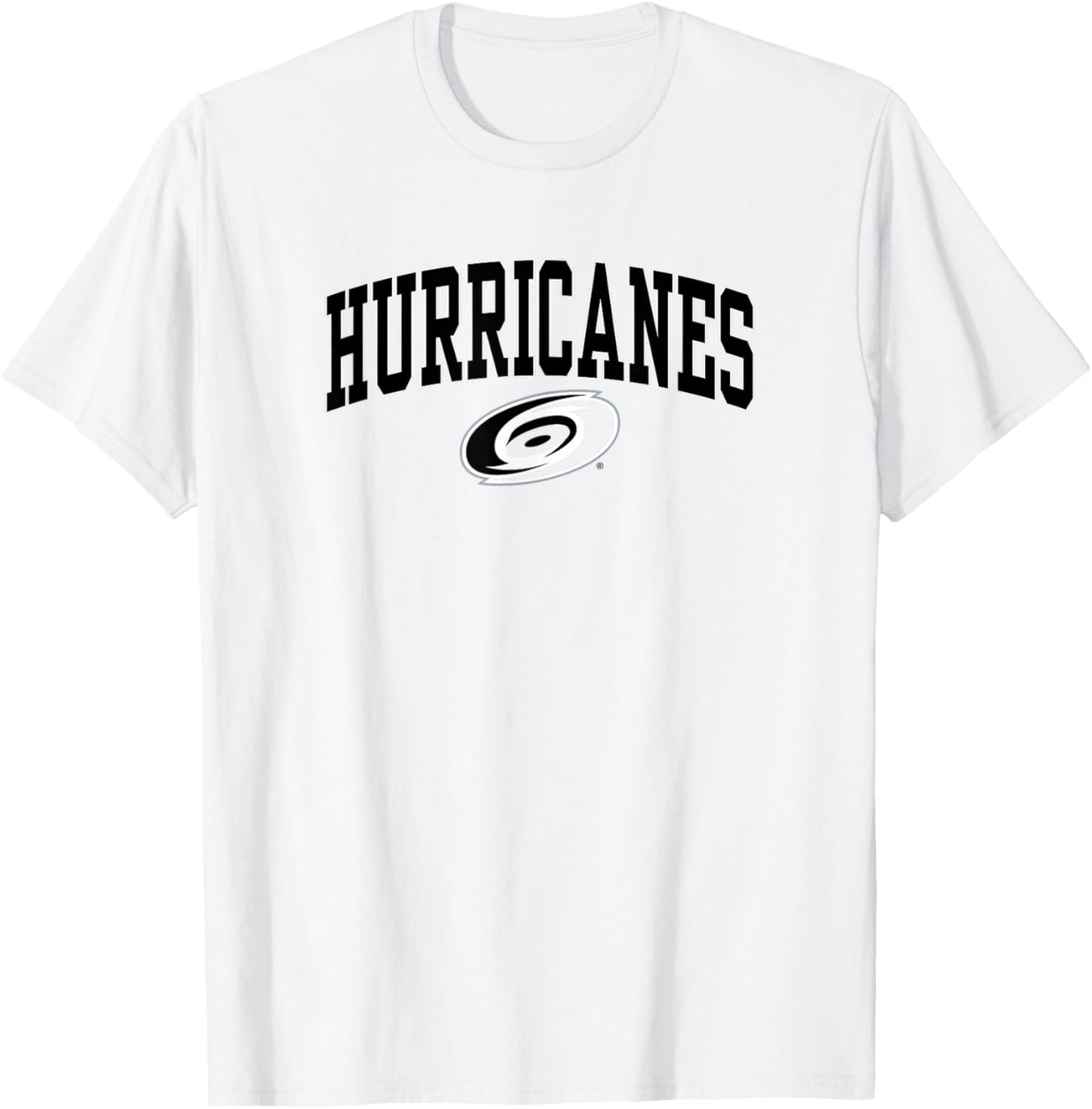 Carolina Hurricanes Arch Over Red Officially Licensed T-Shirt - T-Shirt | White