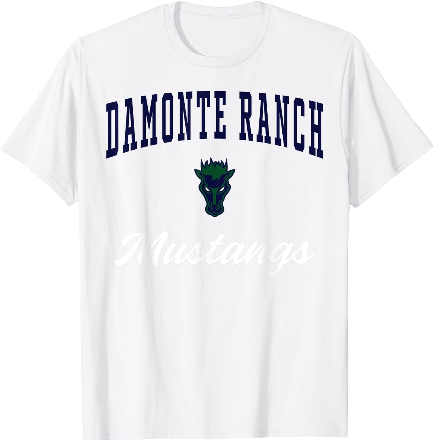 Damonte Ranch High School Mustangs T-Shirt - T-Shirt | White