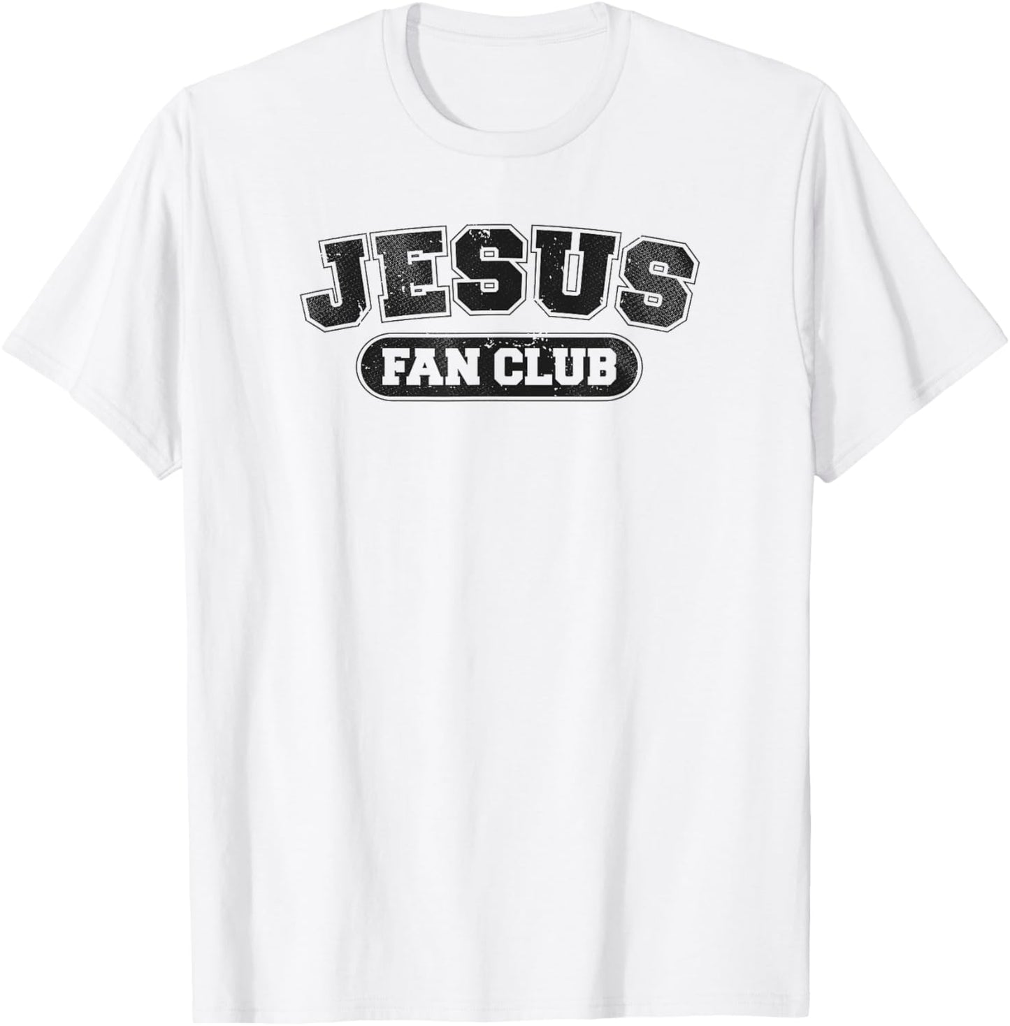 Jesus Fan Club Religious Christian Faith Palm Sunday Easter T-Shirt - T-Shirt | White