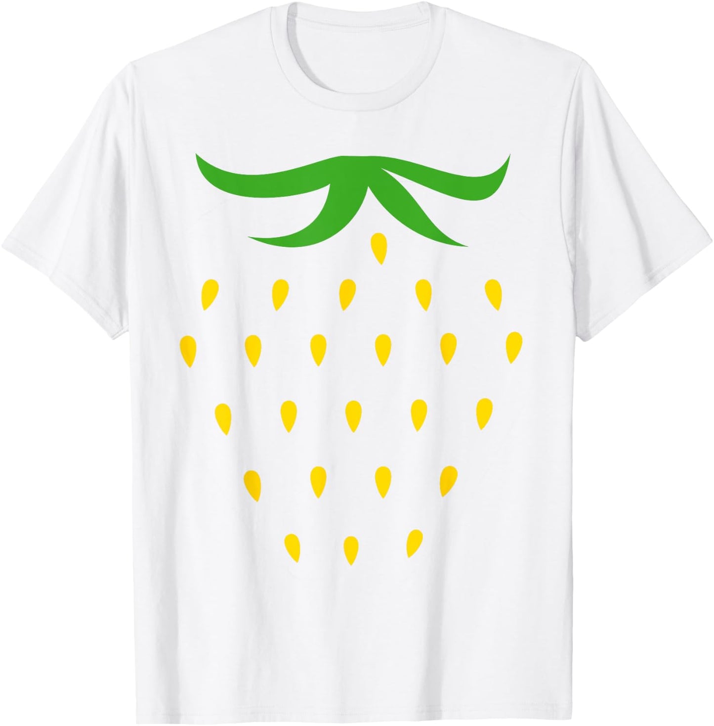 Strawberry Costume Fruit Halloween Costume Shirt T-Shirt - T-Shirt | White