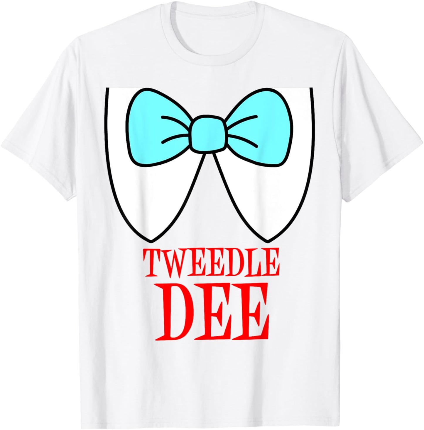 Tweedle Dee Costume T-Shirt - T-Shirt | White