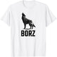 Chechnya Chechen Republic of Borz T-Shirt - T-Shirt | White