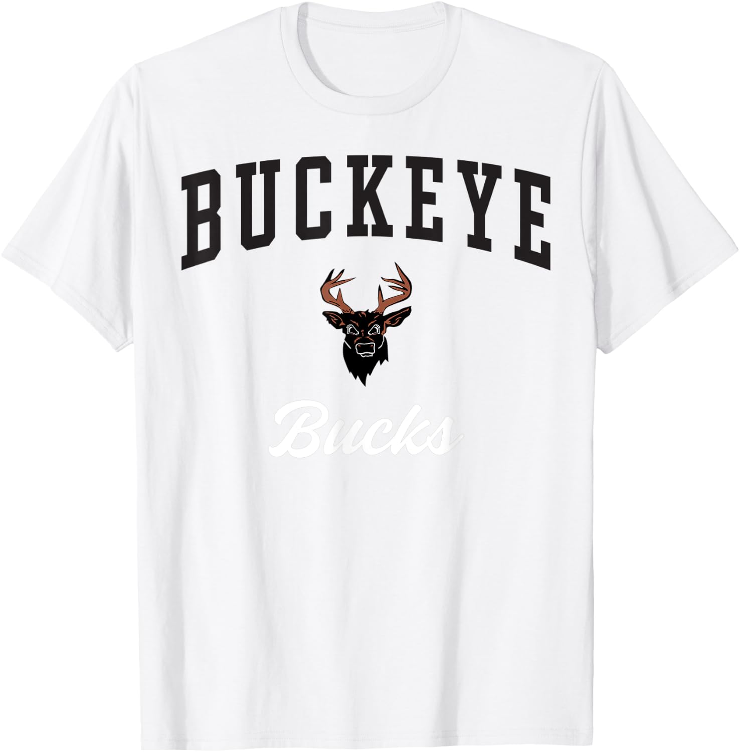 Buckeye High School Bucks C3 T-Shirt - T-Shirt | White