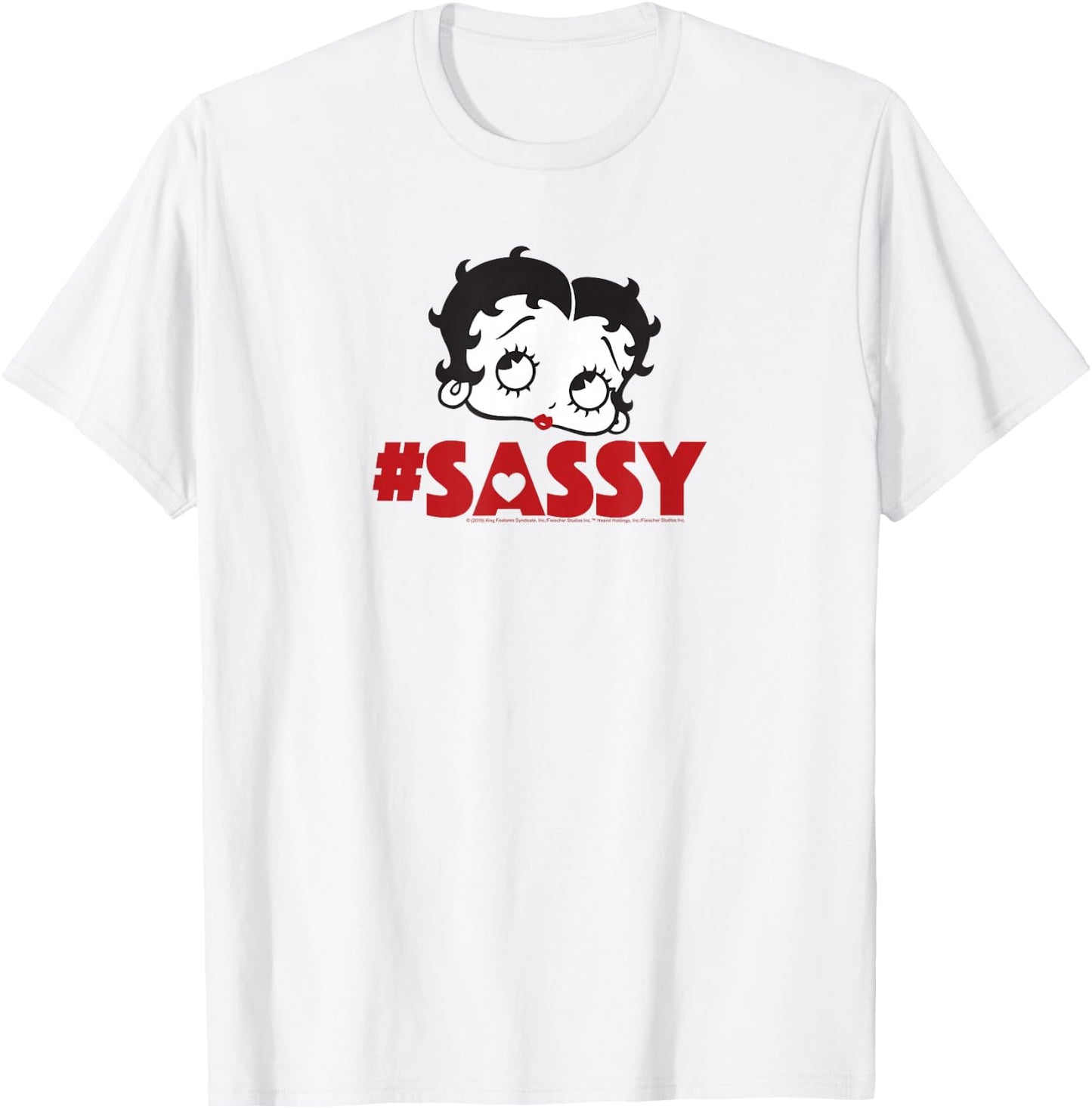 Betty Boop #Sassy T-Shirt - T-Shirt | White