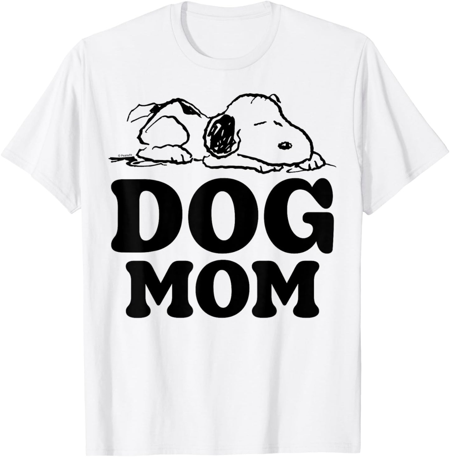 Peanuts - Snoopy Dog Mom T-Shirt - T-Shirt | White