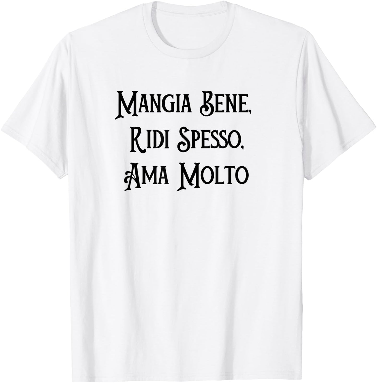 Italian Quote Italy Gift Italian Language Polyglot Travel T-Shirt - T-Shirt | White