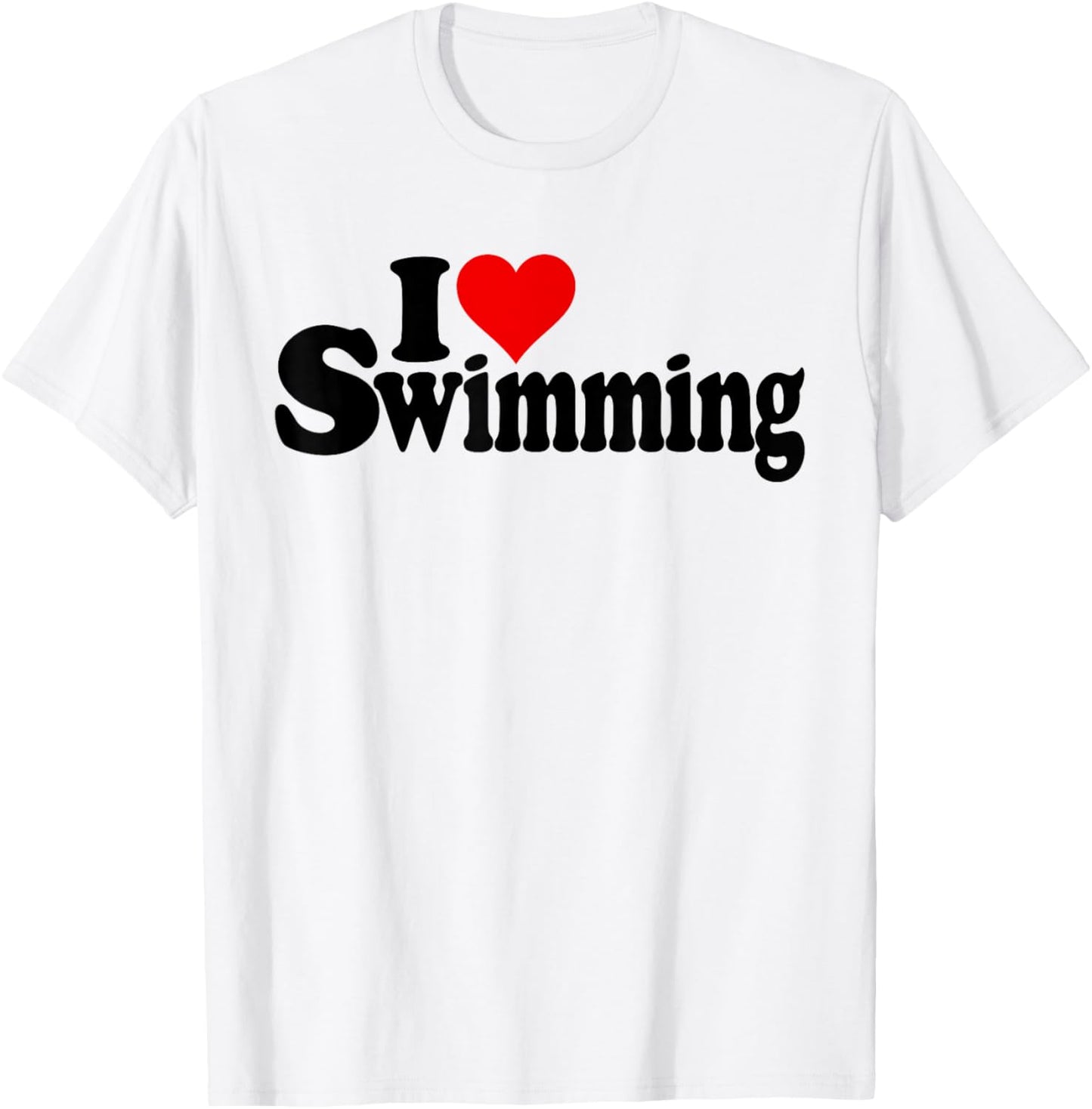 Piscine I Love Heart T-Shirt - T-Shirt | White