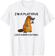 Platypus in a Human Costume Shirt for Kids T-Shirt - T-Shirt | White