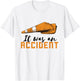 It Was An Accident Traffic Cone Costume Traffic Cone T-Shirt - T-Shirt | White
