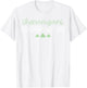 Shenanigans Coordinator Funny Teacher St Patrick's Day Men Women T-Shirt - T-Shirt | White