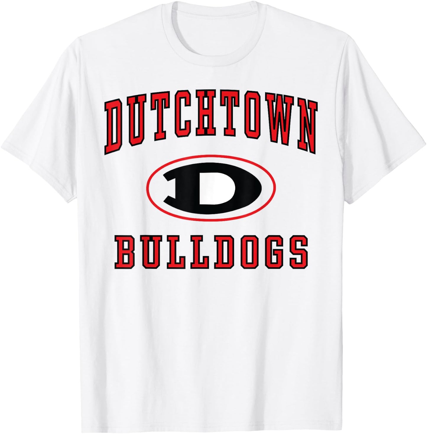 Dutchtown High School Bulldogs C1 T-Shirt - T-Shirt | White