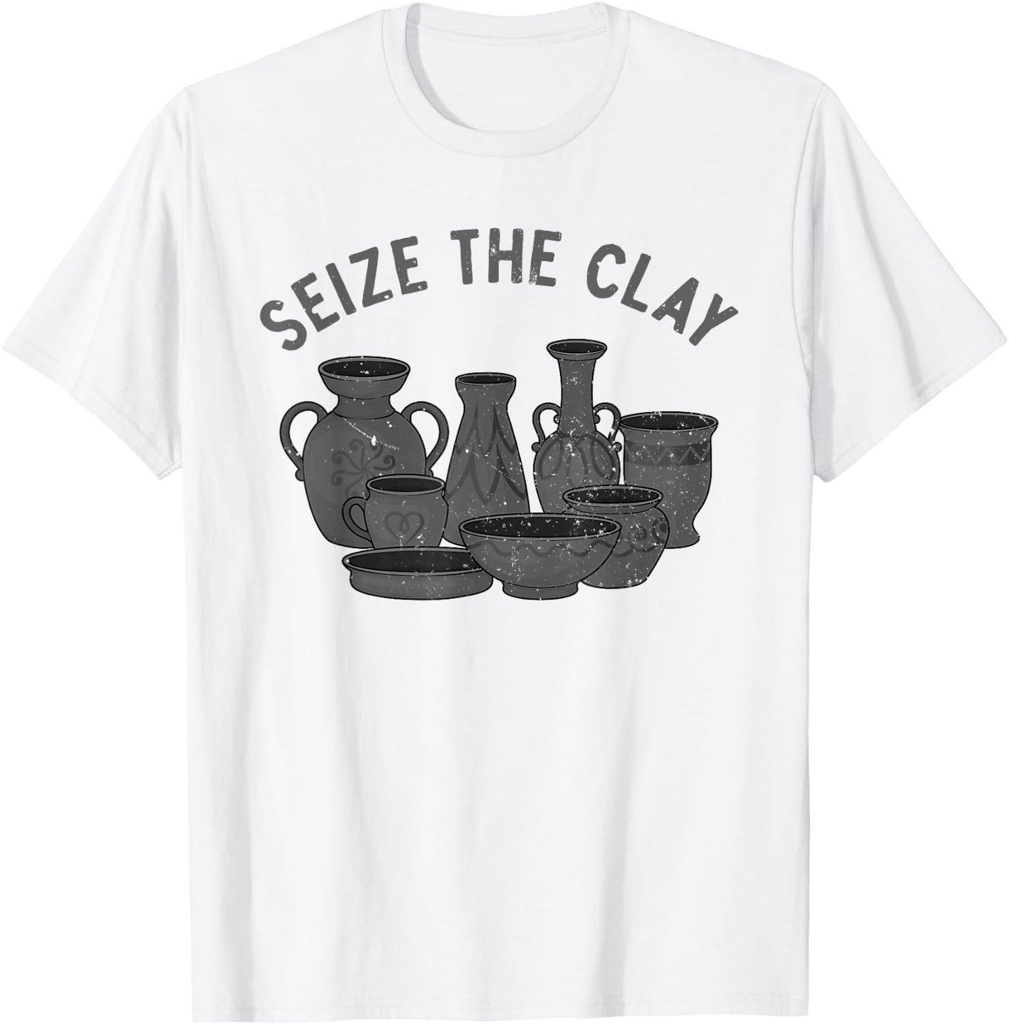 Cool Pottery Art Men Pottery Maker Pottery Artist T-Shirt - T-Shirt | White