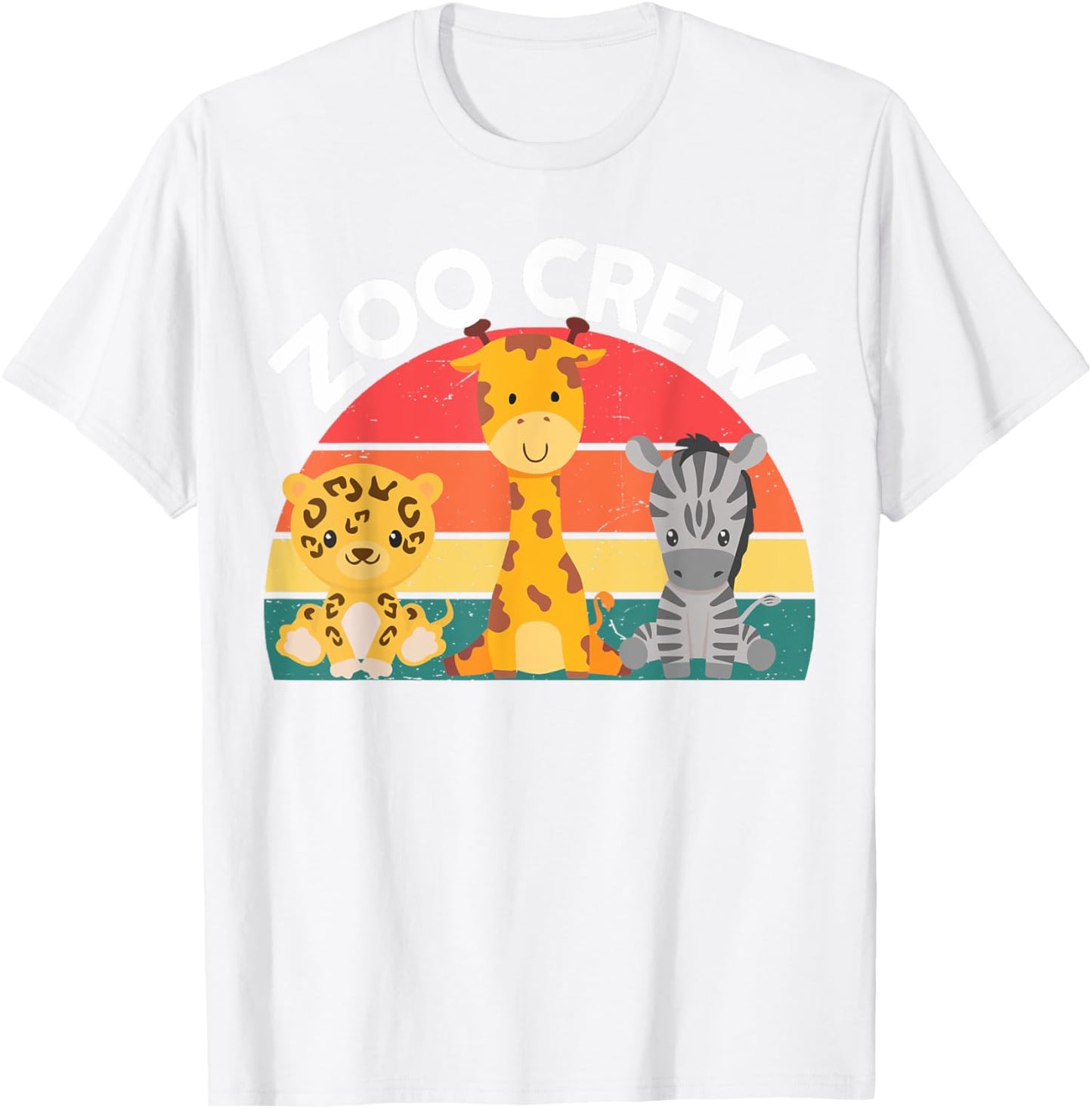 Zoo crew-shirt toddler boys girls kids women Zoo Keeper T-Shirt - T-Shirt | White