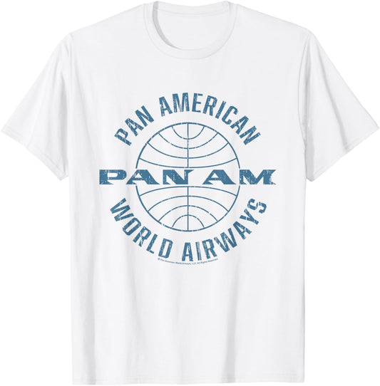 Pan Am Pan American World Airways T-Shirt - T-Shirt | White