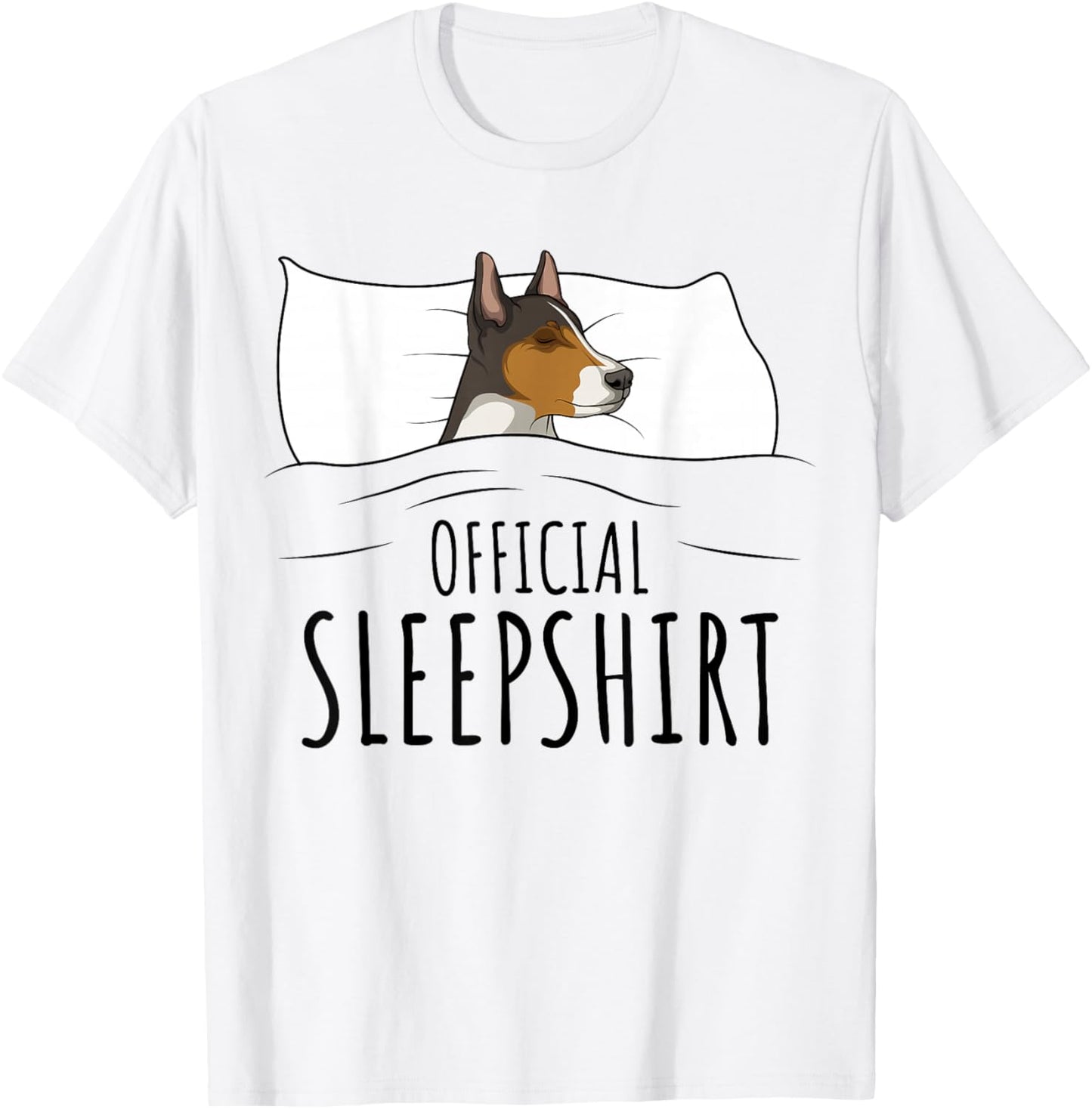Rat Terrier Dog Official Sleepshirt T-Shirt - T-Shirt | White