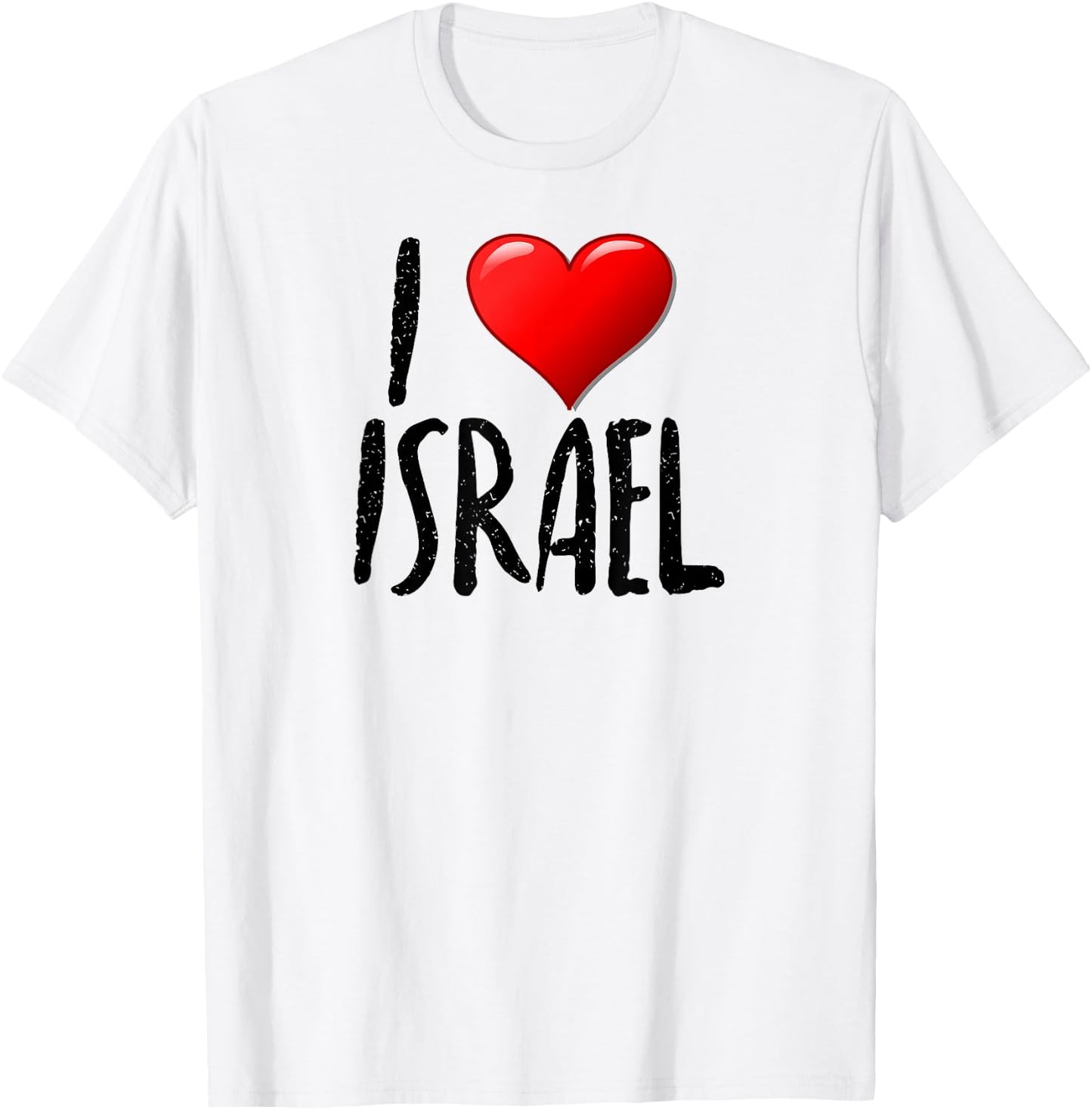 I Love Israel- - Traveler - Souvenir T-Shirt - T-Shirt | White