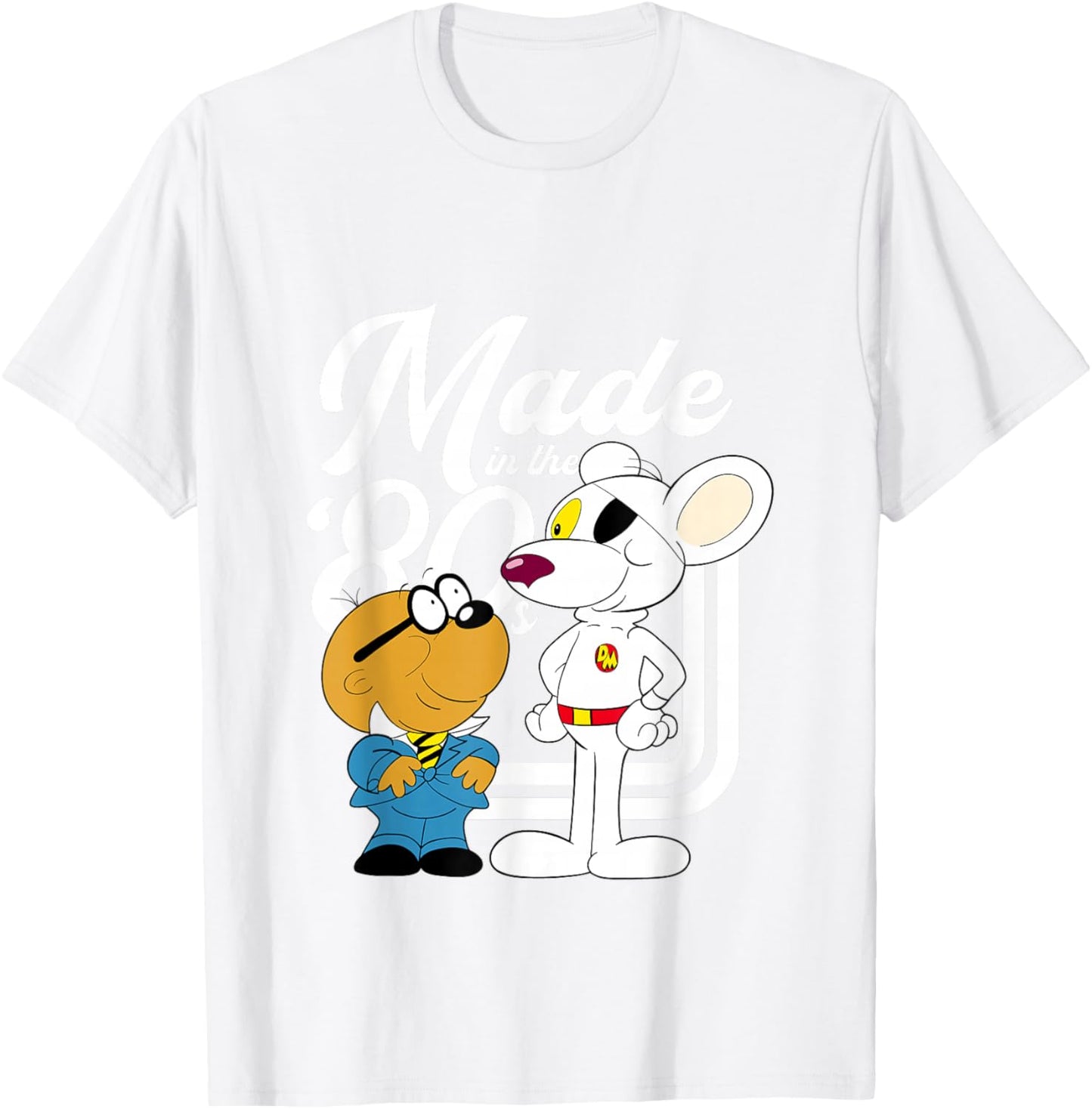 Danger Mouse Made In The 80s T-Shirt - T-Shirt | White
