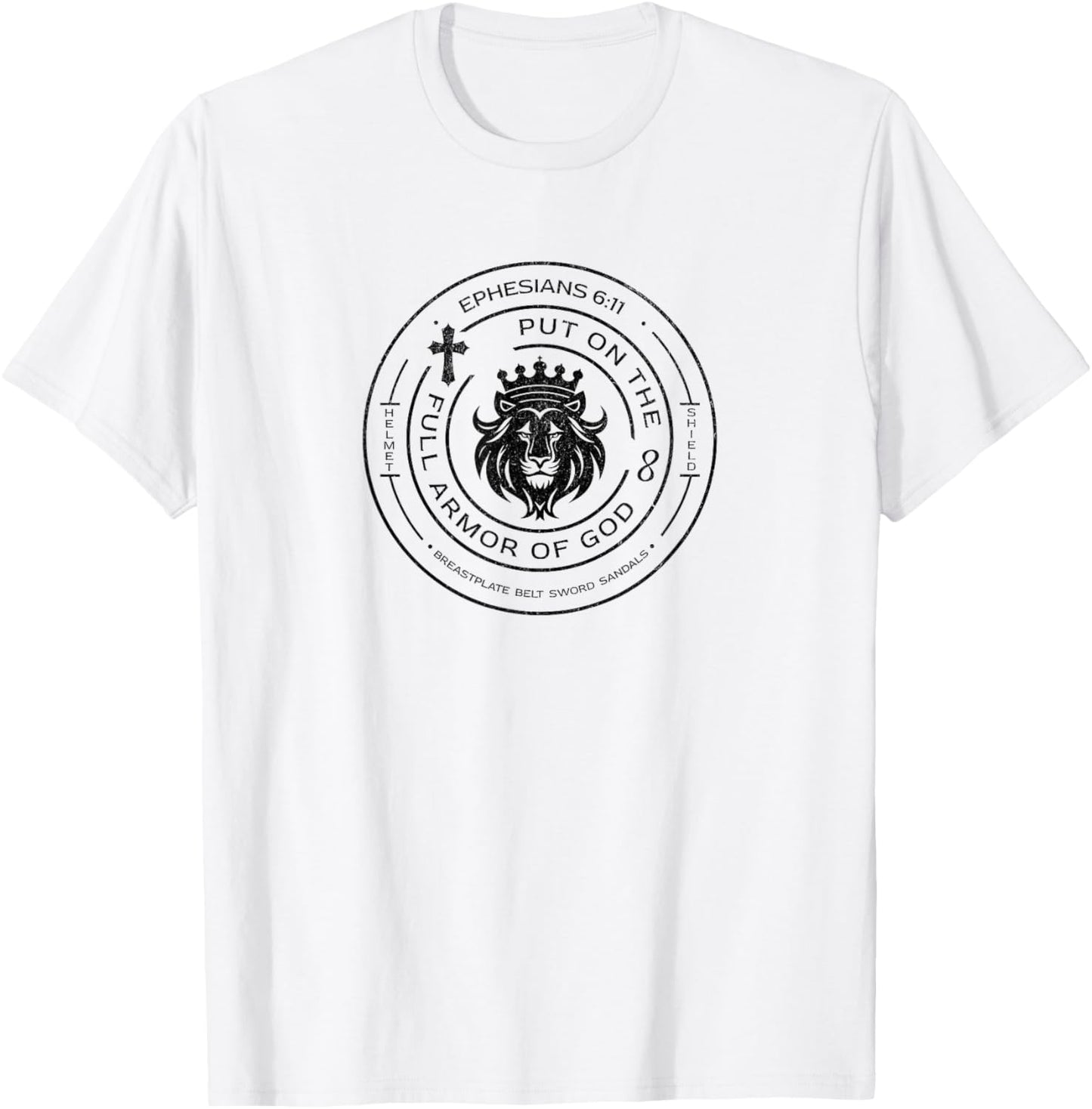 Armor of God T-Shirt - T-Shirt | White