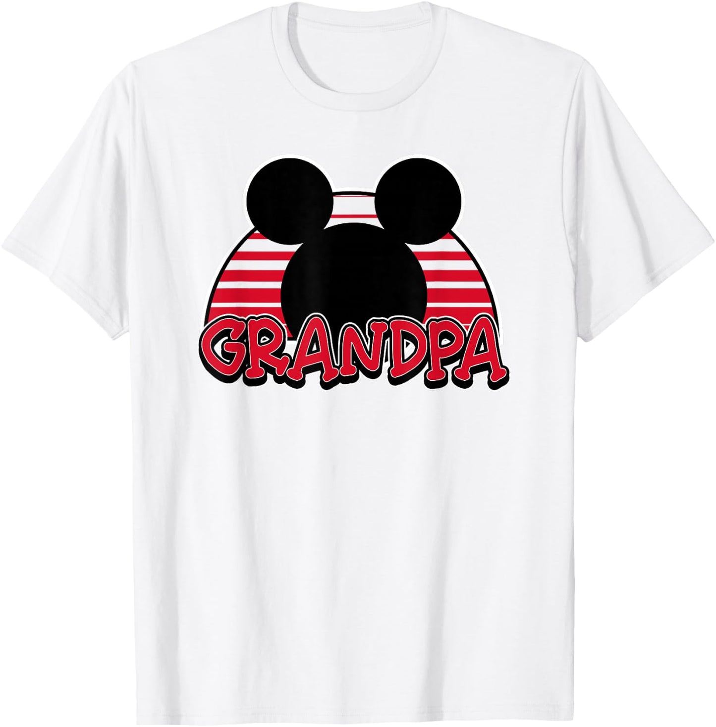 Disney - Mickey Mouse Grandpa T-Shirt - T-Shirt | White