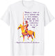 Don Quixote Quote T-Shirt - T-Shirt | White