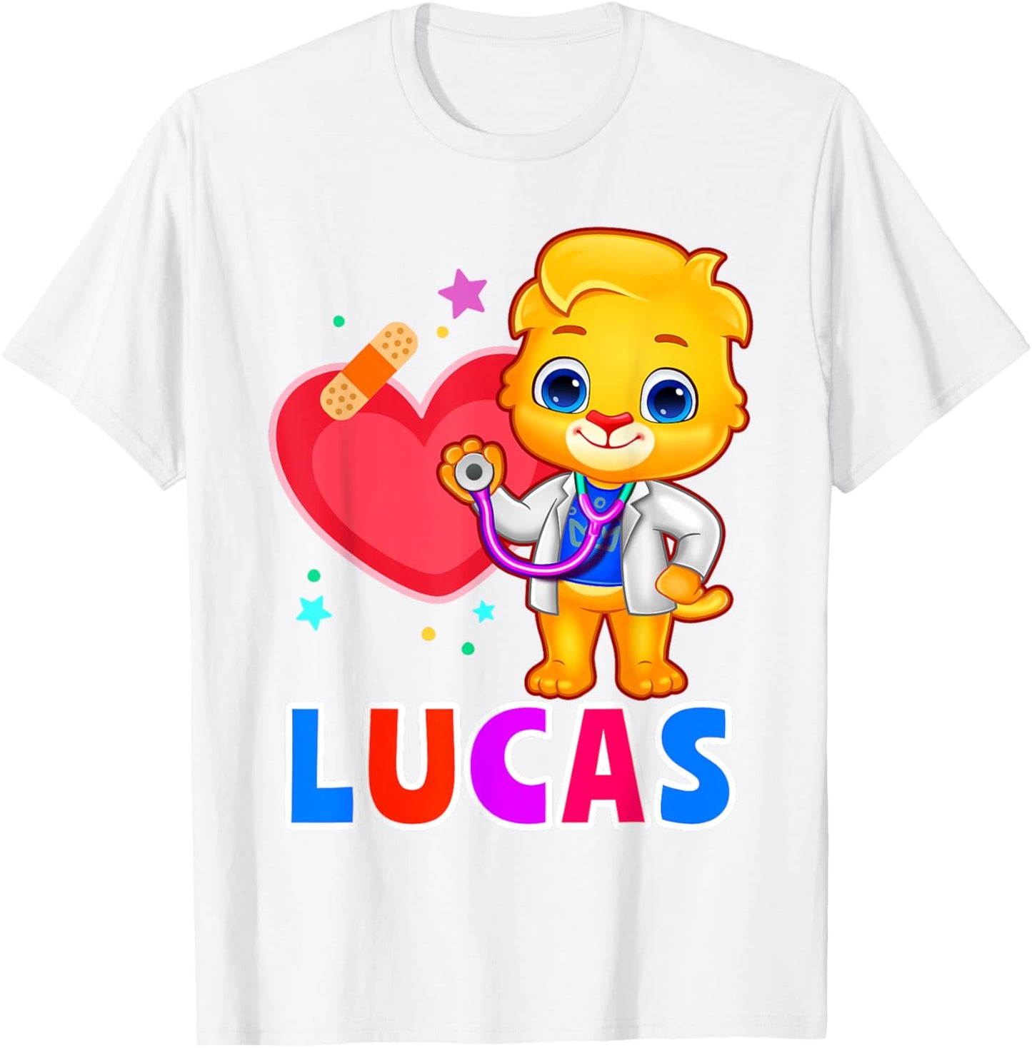Doctor For Kids | Doctor Lucas Loved By Boys & Girls T-Shirt - T-Shirt | White