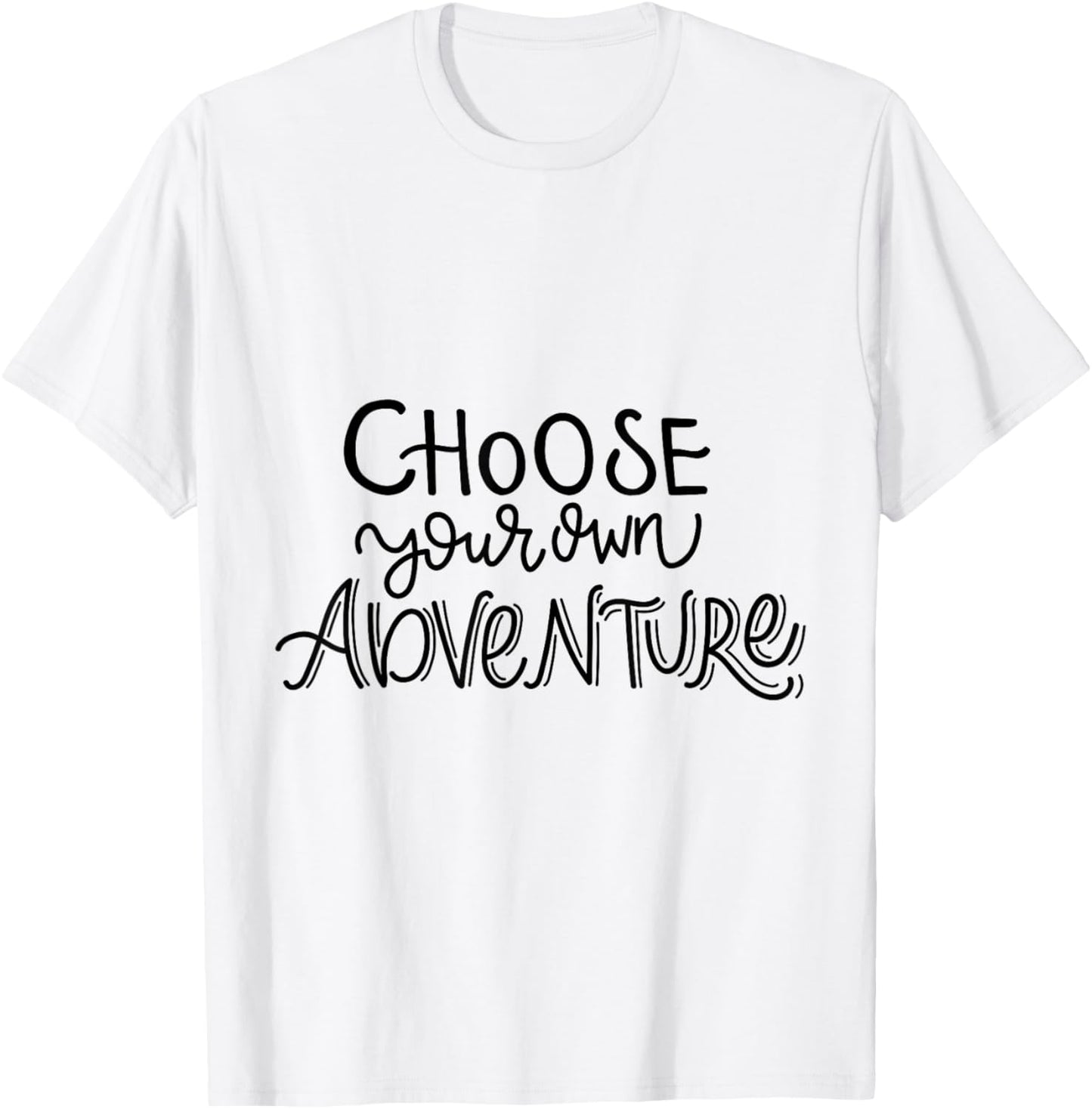 Choose Your Own Adventure T-Shirt - T-Shirt | White