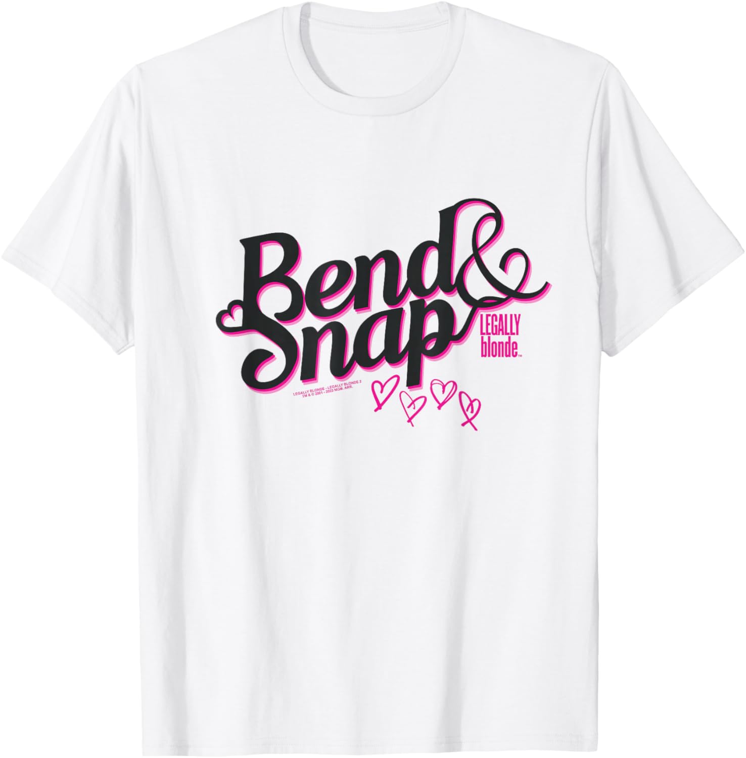 Legally Blonde Bend & Snap T-Shirt - T-Shirt | White