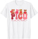 Women Valentine PICU Nurse Pediatrics Cute Bears Ped Rn Lpn T-Shirt - T-Shirt | White