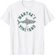 JCombs: Martha's Vineyard, MA, Great White Shark T-Shirt - T-Shirt | White