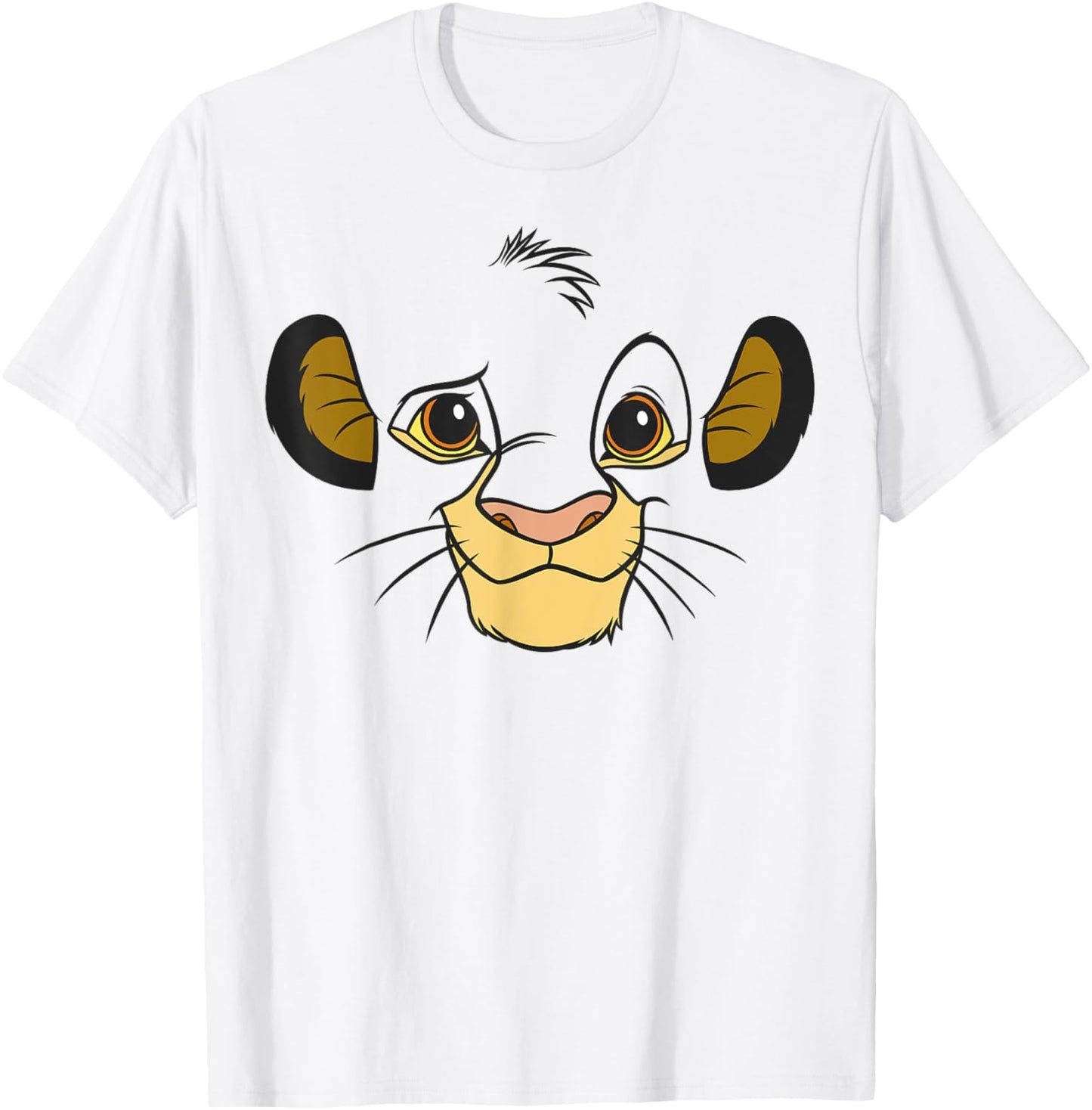 Disney Halloween Lion King Simba Graphic T-Shirt - T-Shirt | White