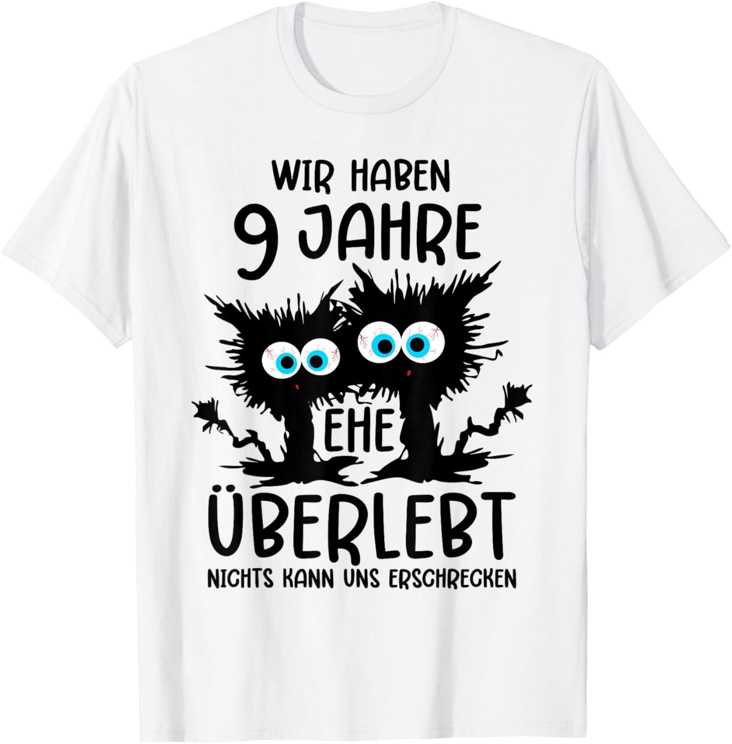 9 Jahre Verheiratet Keramikhochzeit Ehemann 9. Hochzeitstag T-Shirt - T-Shirt | White