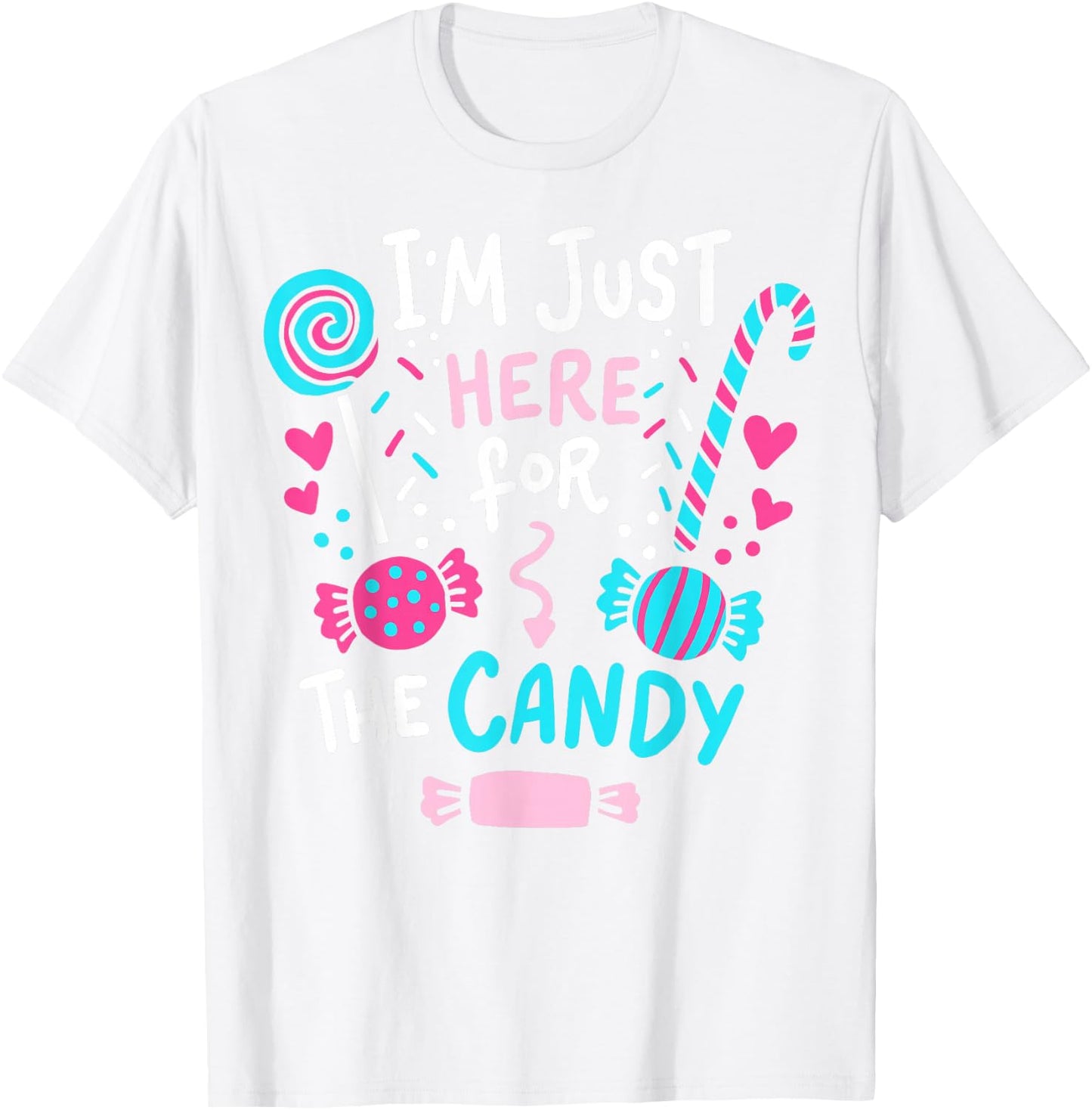 Halloween Candy Cute Gift T-Shirt - T-Shirt | White
