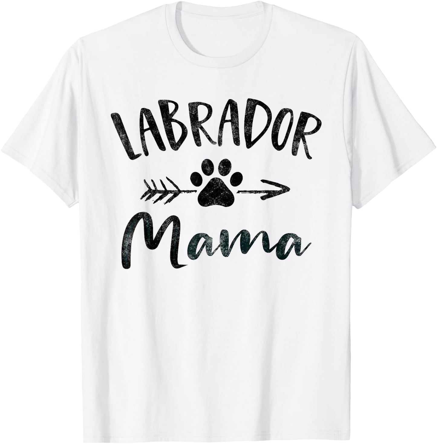 Labrador Mama Lab Retriever Lover Pet Owner Gifts Dog Mom T-Shirt - T-Shirt | White