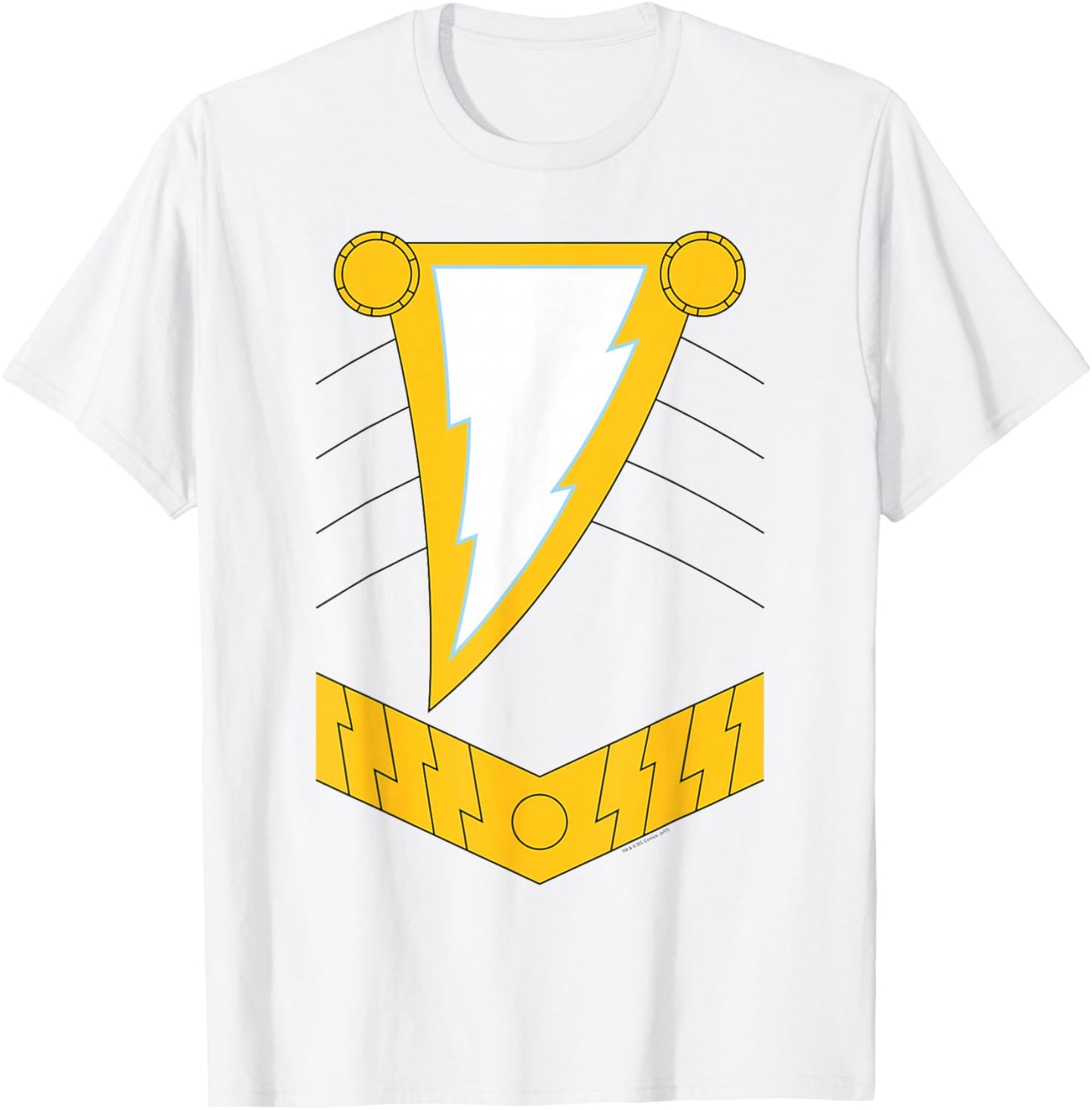 Shazam! Uniform Halloween Costume T-Shirt - T-Shirt | White