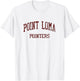 Point Loma High School HS San Diego CA Vintage Sports T-Shirt - T-Shirt | White