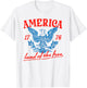 Funny 4th Of July America Land Of The Free T-Shirt - T-Shirt | White