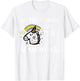 Red Ribbon Week Kids Youth Say No Say Yes to Unicorns T-Shirt - T-Shirt | White