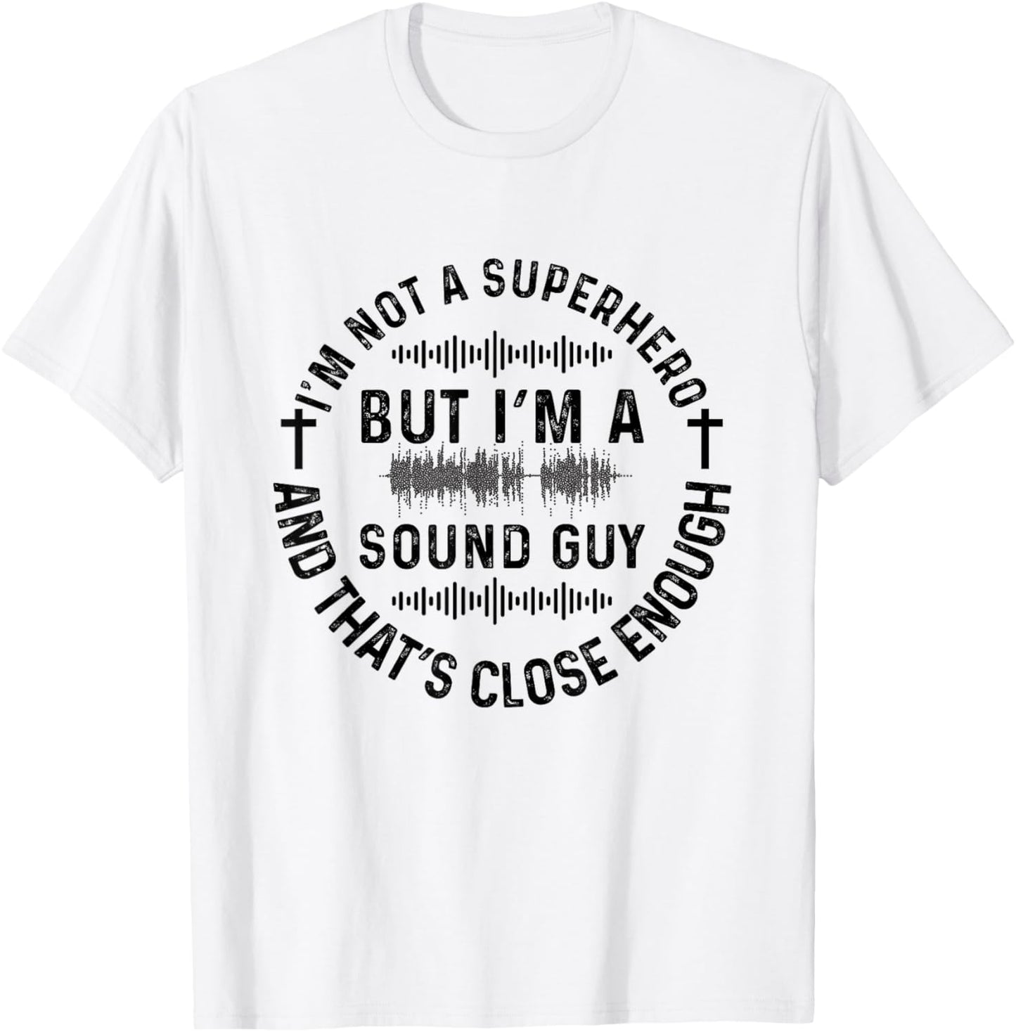 Funny Sound Guy Audio Engineer Sound Engineer T-Shirt - T-Shirt | White