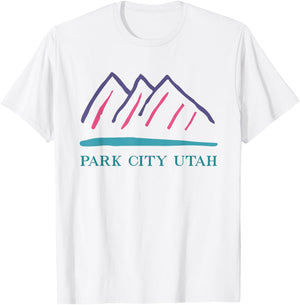 Park City Utah 90s Style Vintage T-Shirt - T-Shirt | White