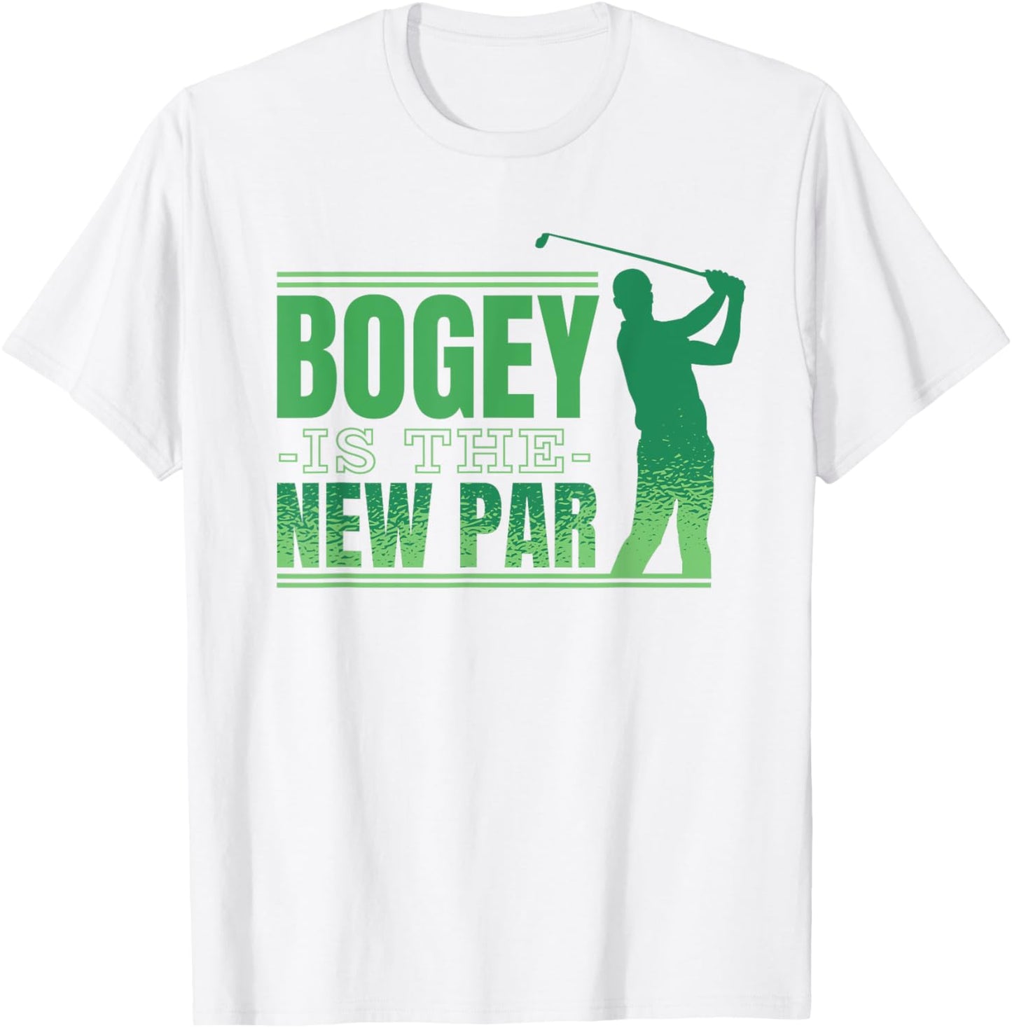 Golf Life Bogey Is New Par Summer Golfing Vacation Golfer Men T-Shirt - T-Shirt | White