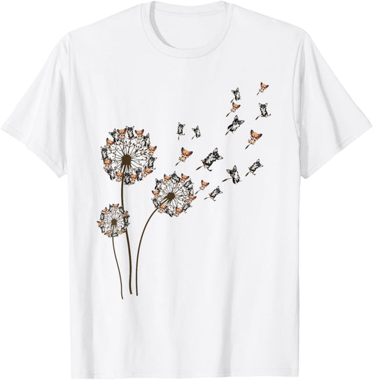 Chihuahua Dandelion Flower Dog Mom Mama T-Shirt - T-Shirt | White