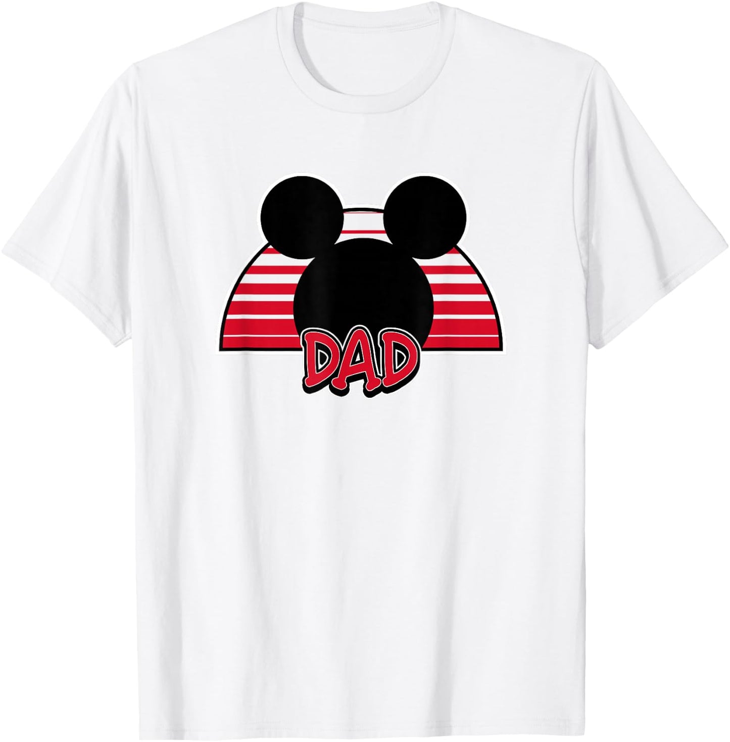 Disney Mickey Mouse Dad T-Shirt - T-Shirt | White