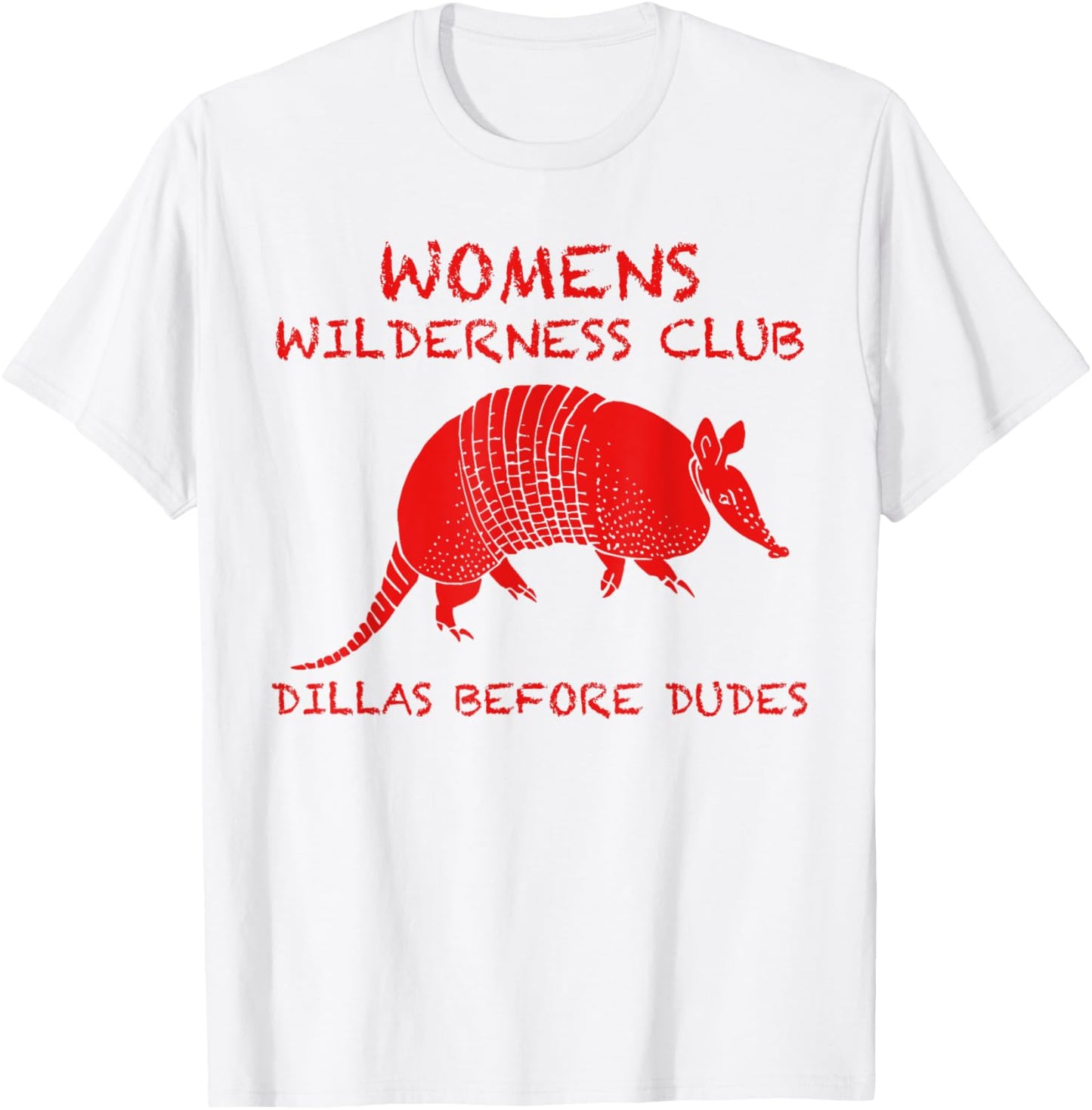 Women's Wilderness Club Retro Ringer Funny Graphic T-Shirt - T-Shirt | White