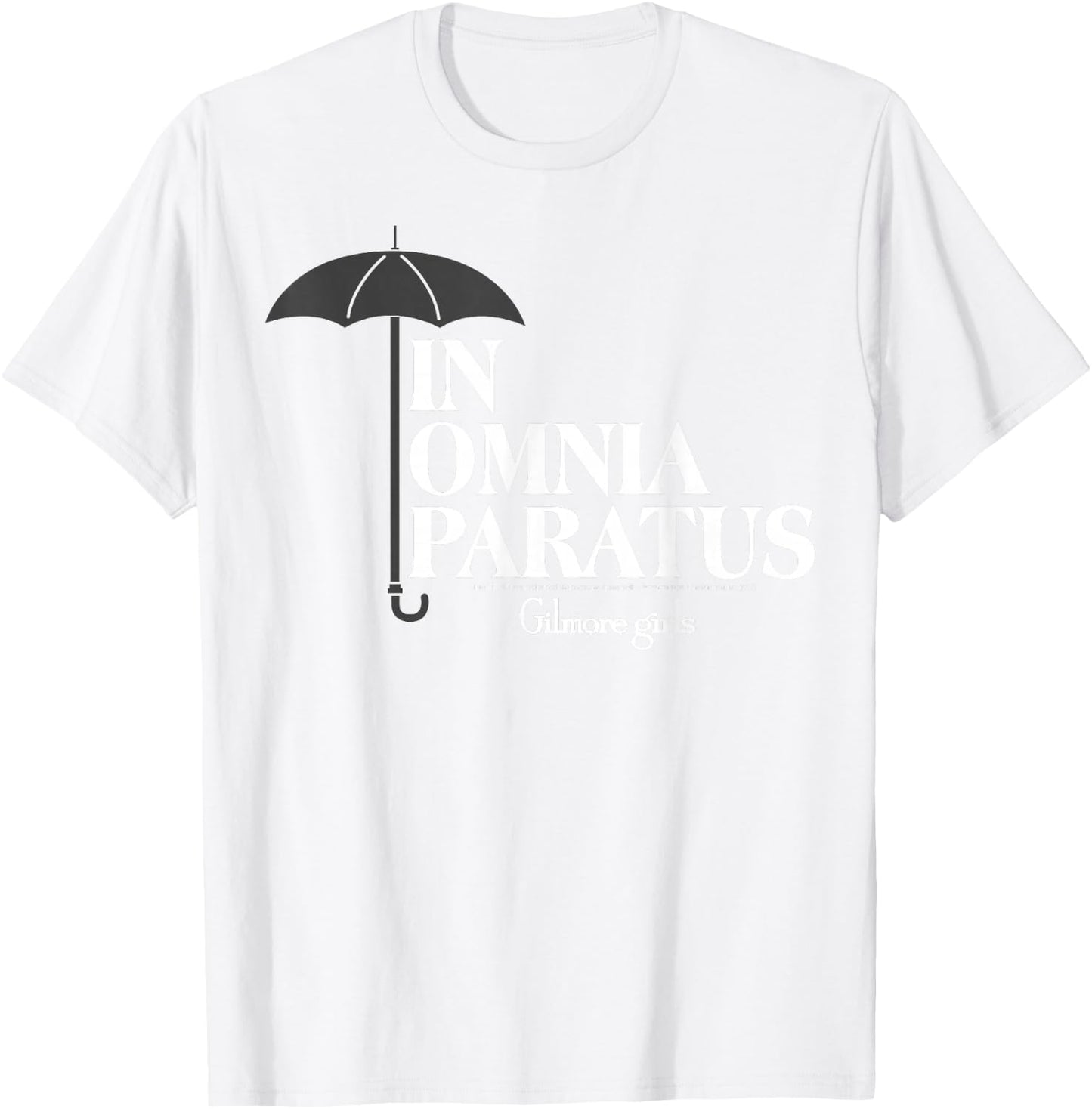 Gilmore Girls in Omnia Paratus Small T-Shirt - T-Shirt | White