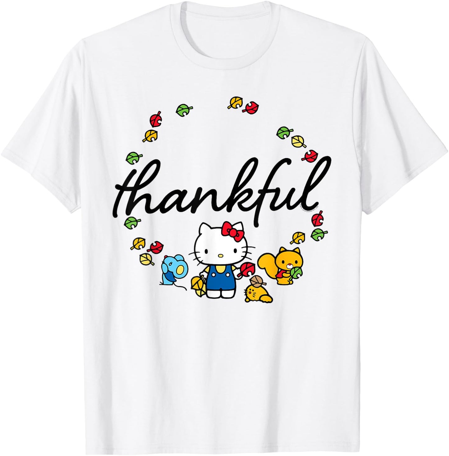 Hello Kitty Thanksgiving Shirt T-Shirt - T-Shirt | White