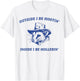 Outside I Be Hootin Inside I Be Hollerin Funny Possum Cowboy T-Shirt - T-Shirt | White