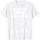 Left Handed Tennis Player Funny Quote Saying Men Women Boys T-Shirt - T-Shirt | White