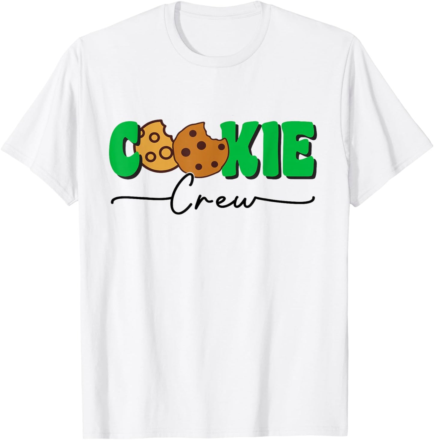 Scout Cookie Crew Selling Cookie Girl Leader Scouting Lovers T-Shirt - T-Shirt | White